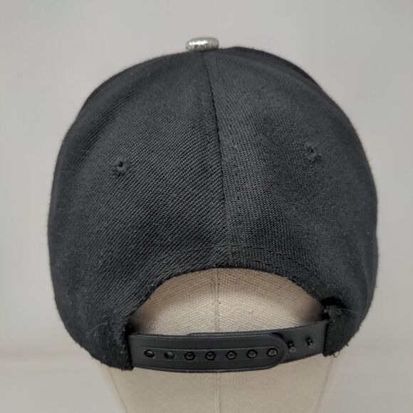 Sports Cap Snapback Hat Black One Size Adjustable Colorblock Damplush - Picture 5 of 8